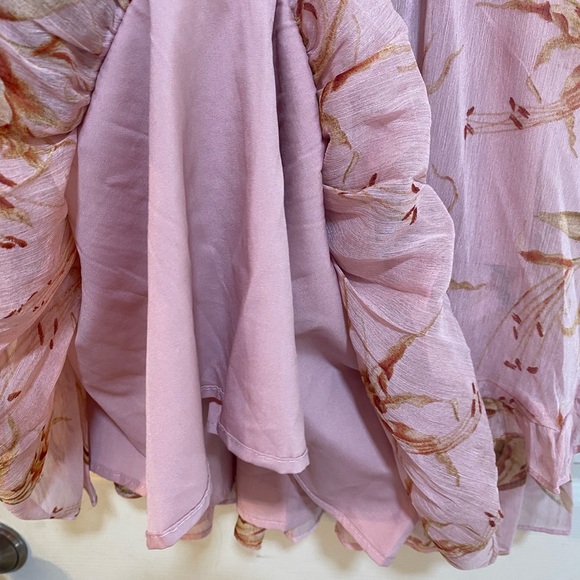 Lily print tie dress - Picture 7 of 9